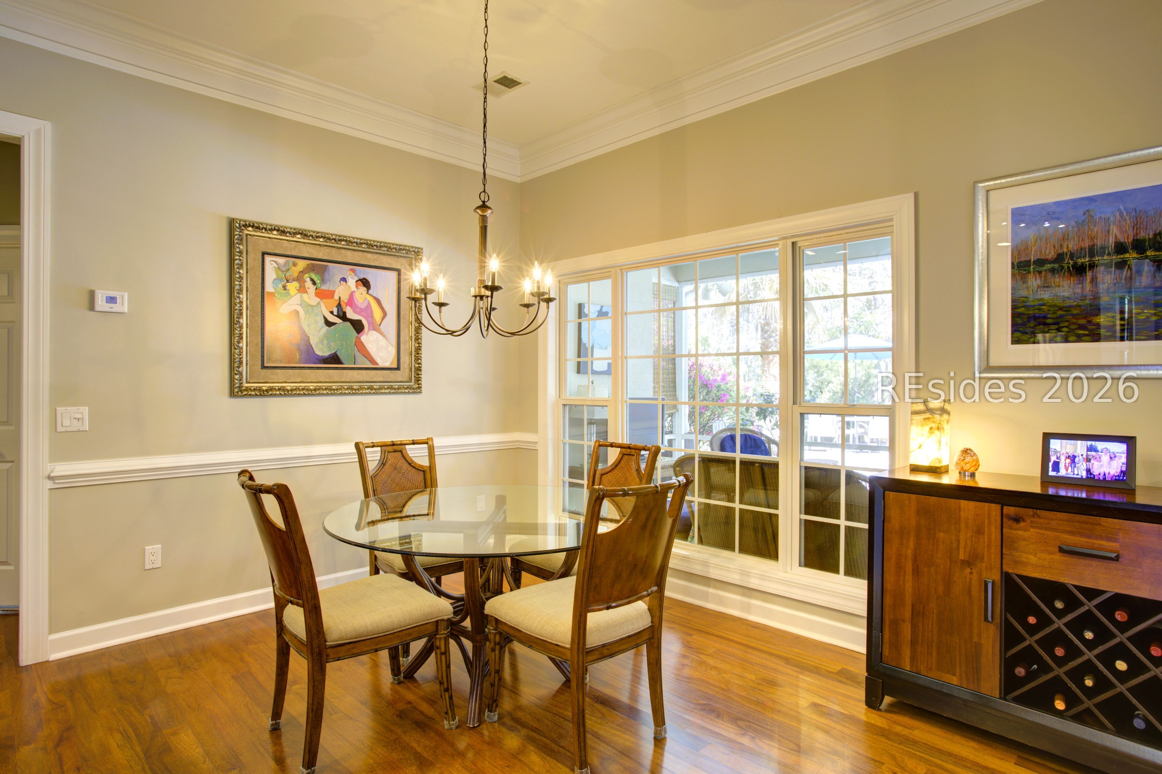 108 Spring Meadow Drive Bluffton, SC 29910 - Photo 10 of 22 Eat-in Kitchen Area ~ Morning Coffee with a View!