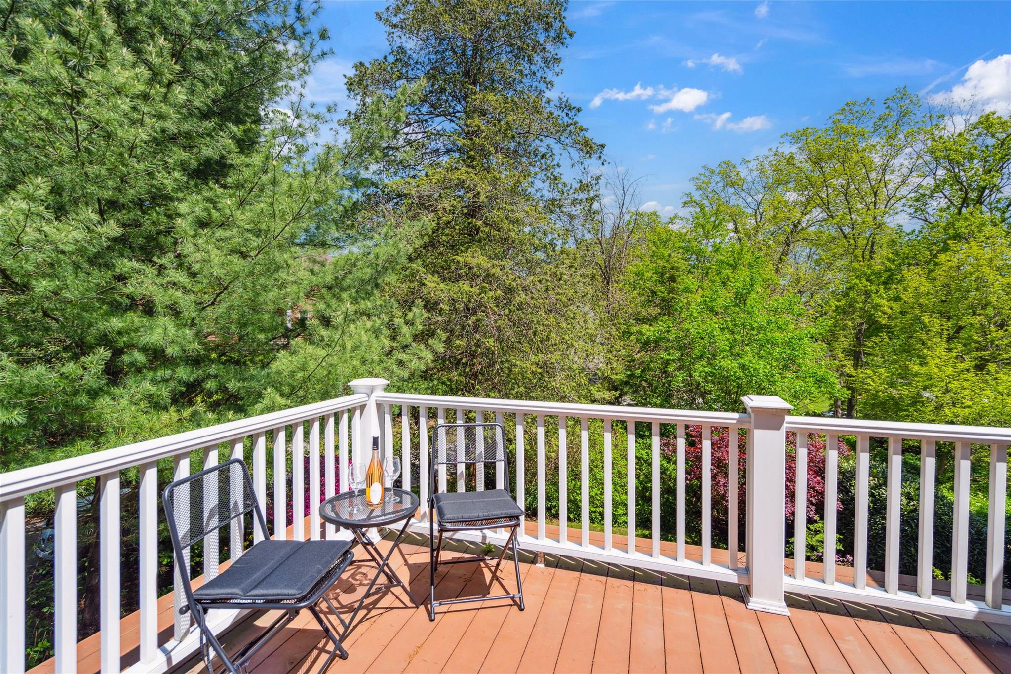 17 The Intervale Roslyn Estates, NY 11577 - Photo 21 of 33 a view of a wooden deck