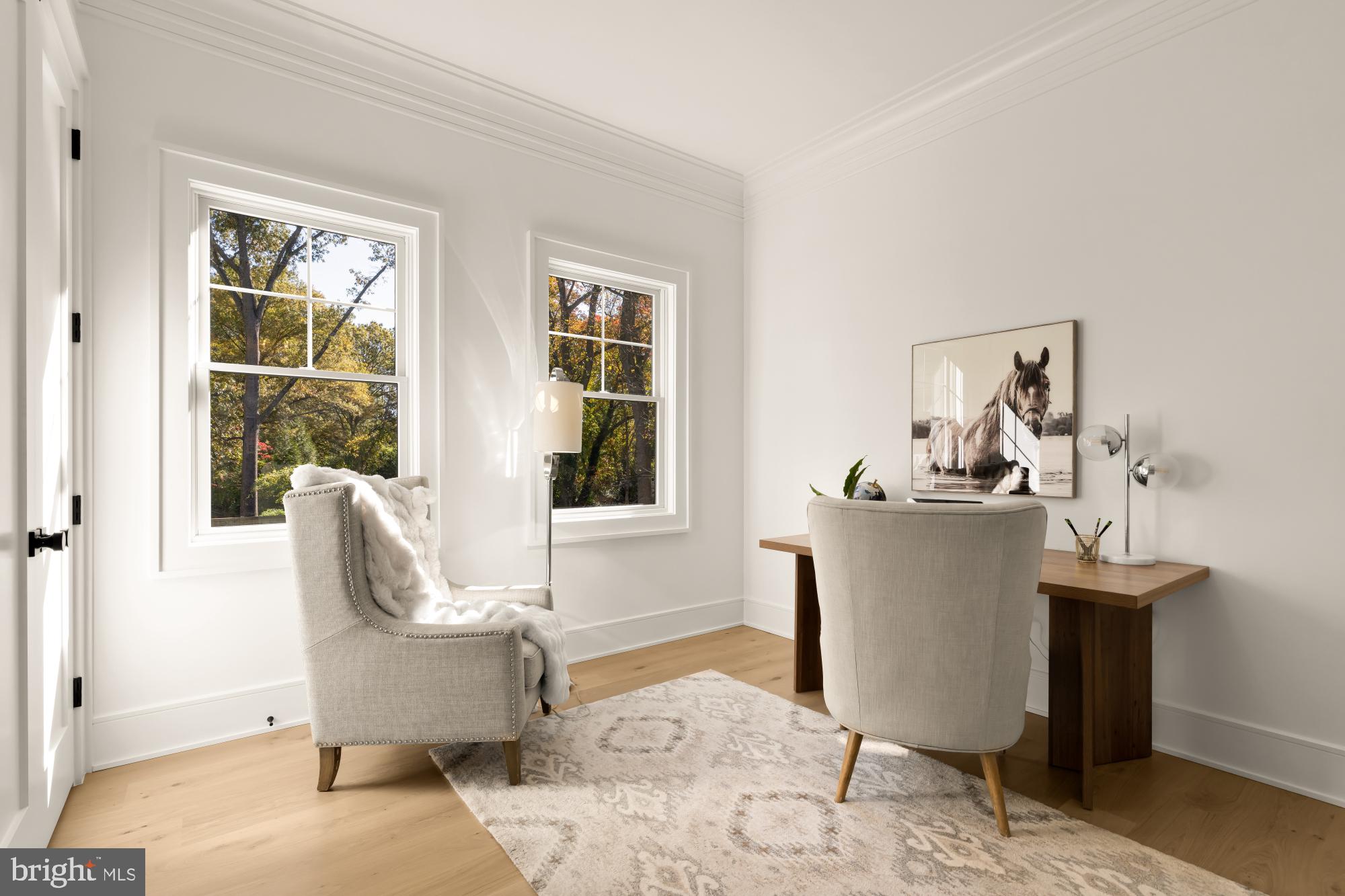 9105 Seven Locks Road Bethesda, MD 20817 - Photo 21 of 84 a living room with furniture and a window