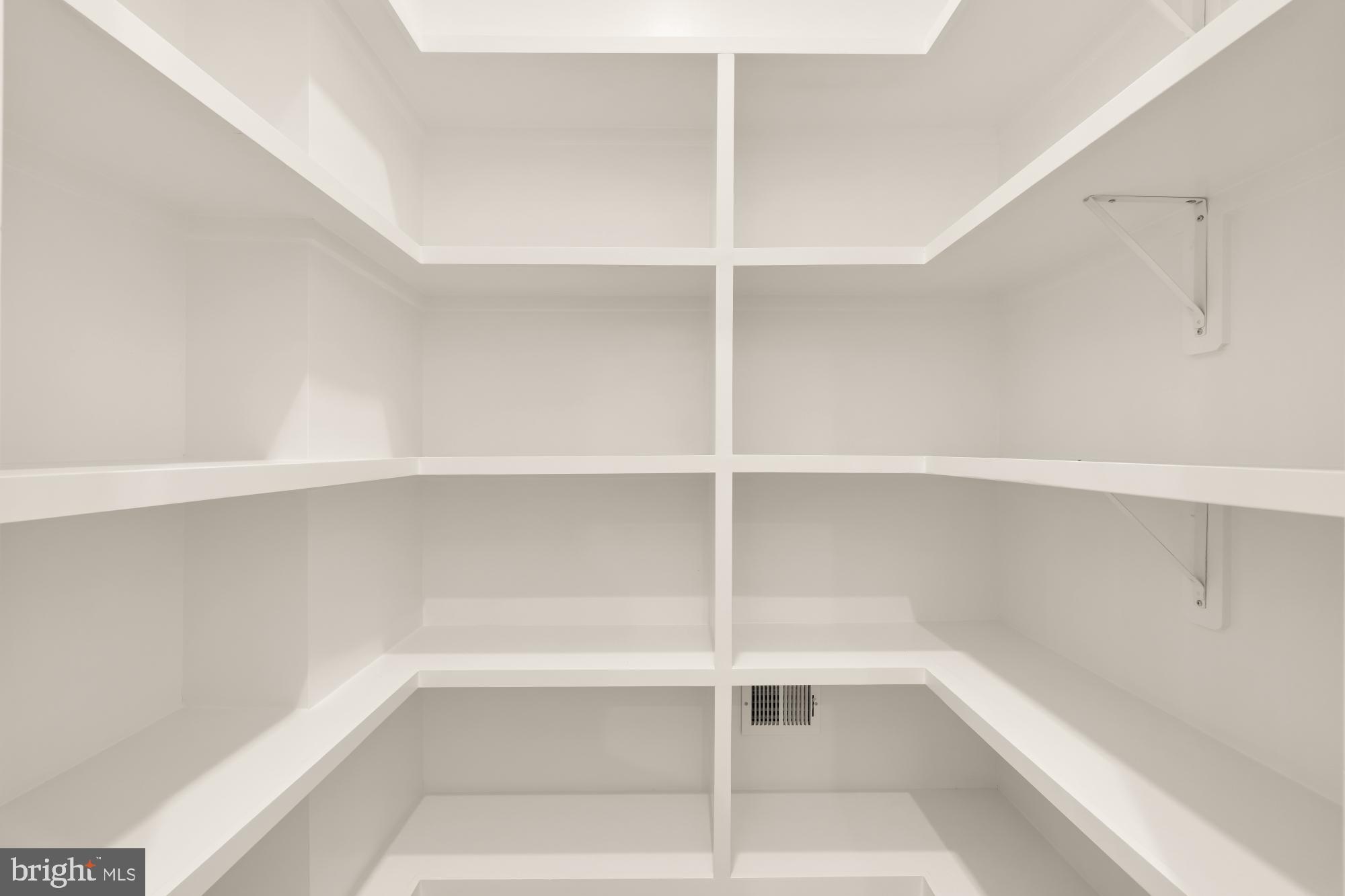 9105 Seven Locks Road Bethesda, MD 20817 - Photo 25 of 84 a view of walk in closet with empty racks