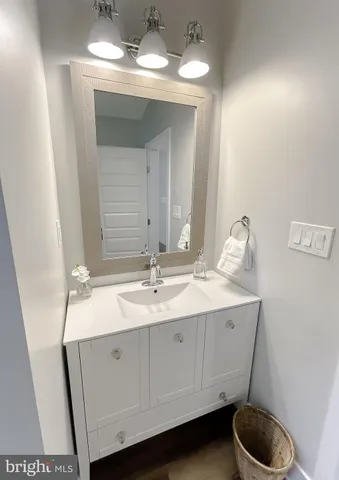 a close view of water heater room