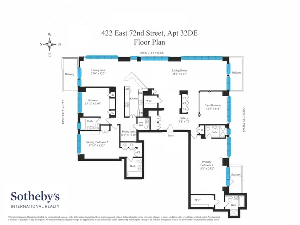 $40,000 | 422 East 72nd Street, Unit 32DE | Lenox Hill
