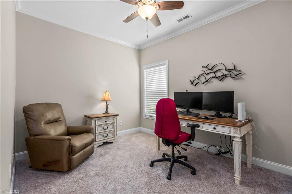 3707 Wheat Street High Point, NC 27265 - Photo 25 of 37 Bedroom 2 being used as an office