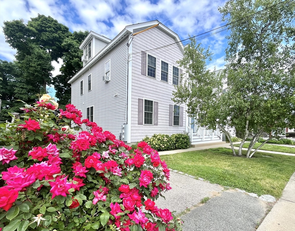 19 Lafayette Road, Unit 3 Ipswich, MA 01938 - Photo 2 of 41 a front view of house with yard and flowers around