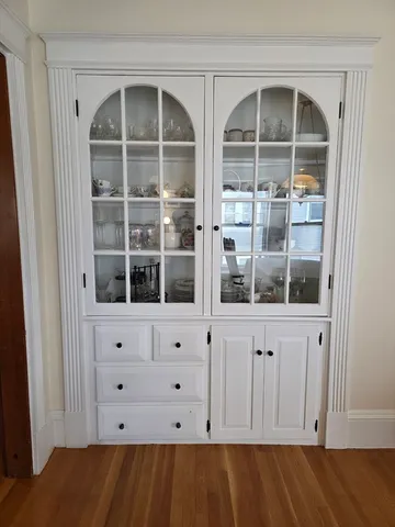 a view of front door