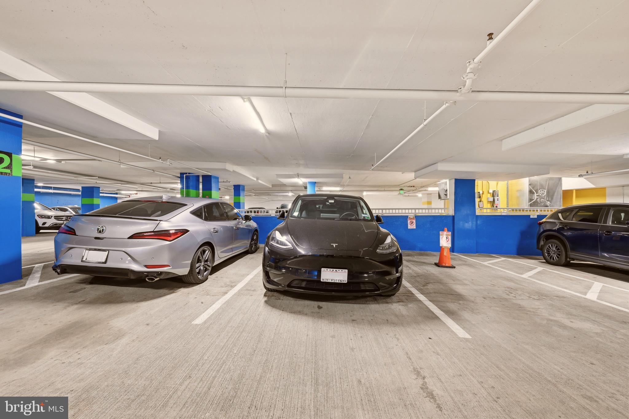 70 N Street Southeast, Unit N706 Washington, DC 20003 - Photo 14 of 23 Parking spot right across from the elevator door