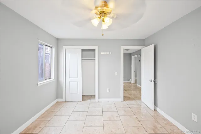 a view of an empty room with window