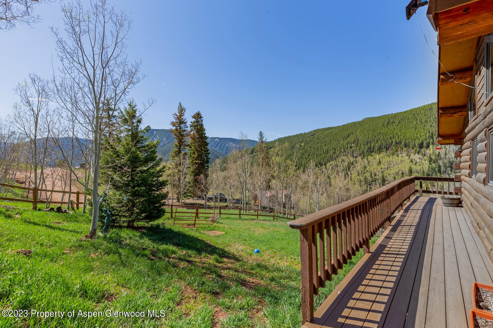 903 McLaughlin Lane Basalt, CO 81621 - Photo 17 of 28 a view of a balcony with an outdoor space