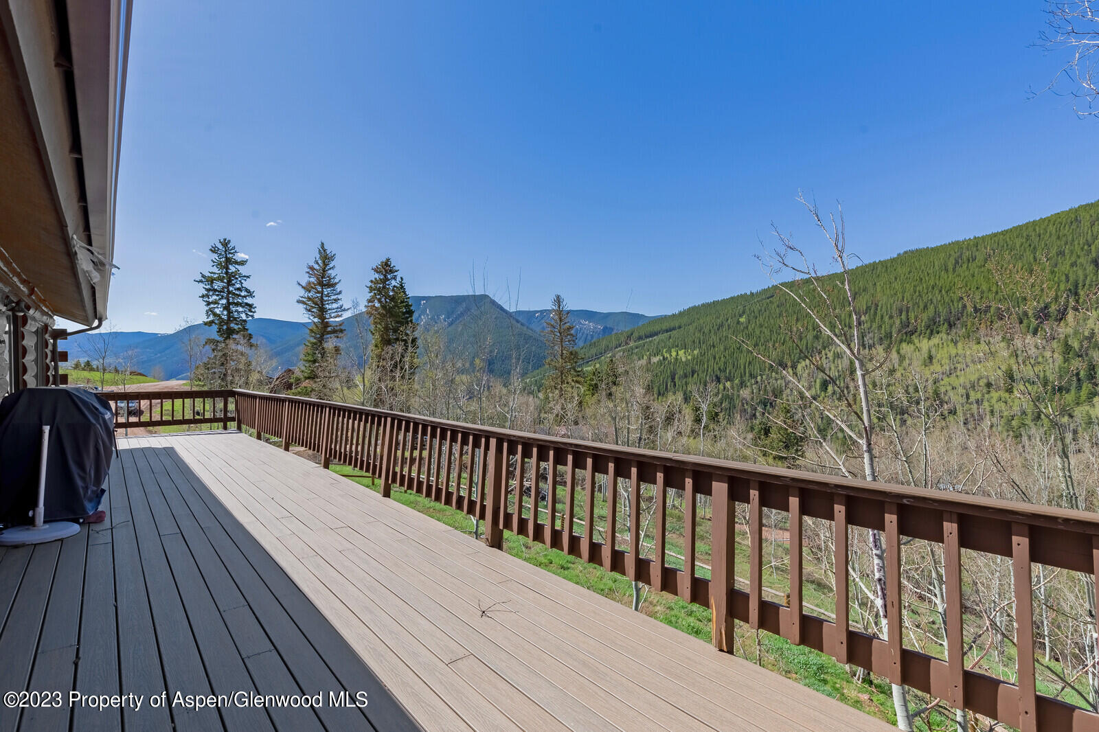 903 McLaughlin Lane Basalt, CO 81621 - Photo 20 of 28 a view of balcony with wooden floor and fence