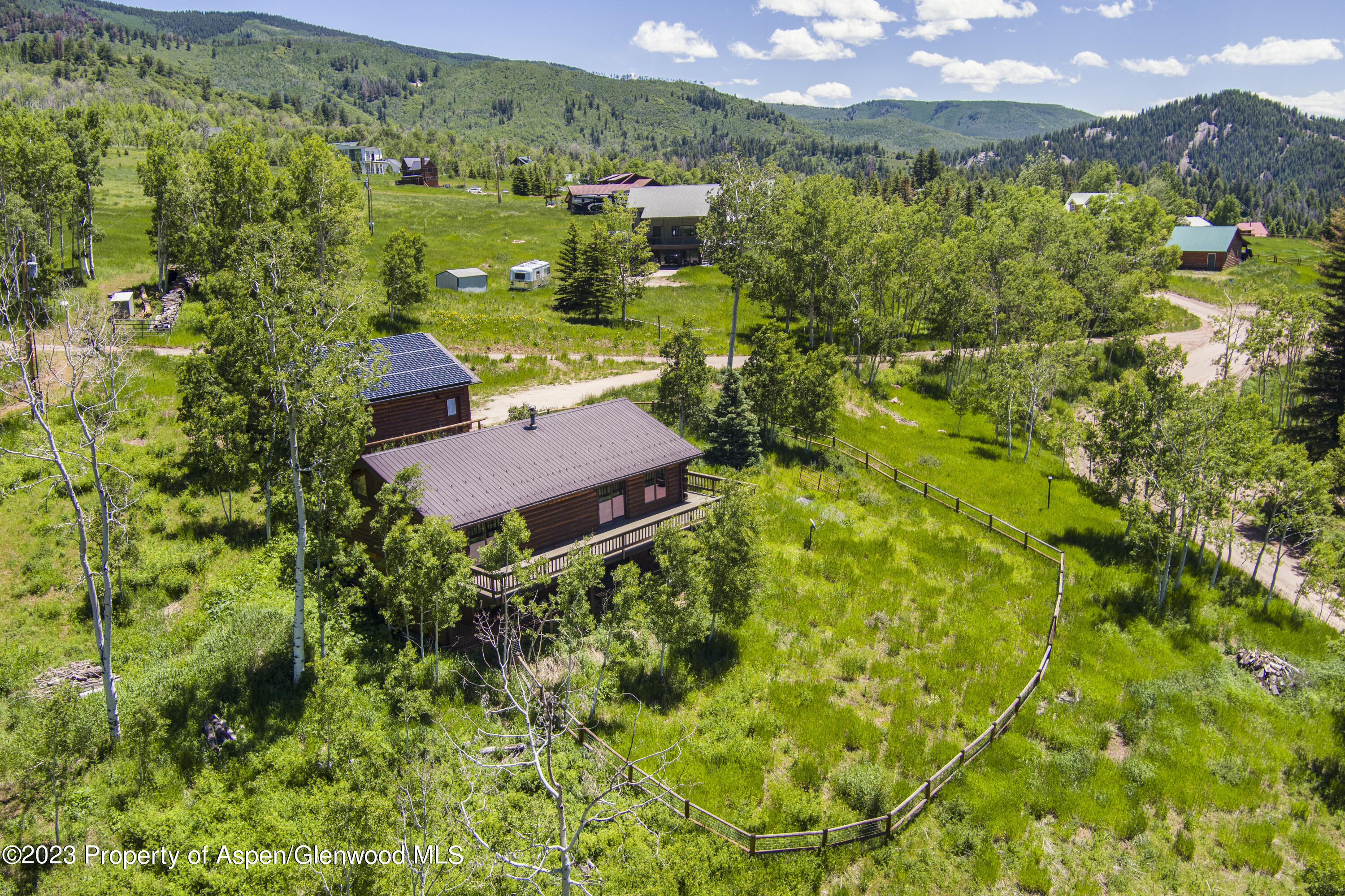 903 McLaughlin Lane Basalt, CO 81621 - Photo 2 of 28 a view of a house with a big yard
