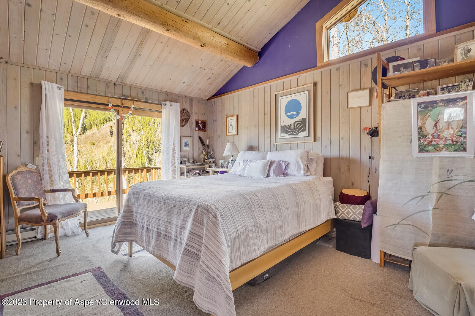 903 McLaughlin Lane Basalt, CO 81621 - Photo 10 of 28 a bed room with a bed and a chair