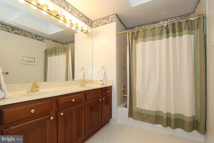 2149 North Courthouse Road Arlington, VA 22201 - Photo 22 of 30 a bathroom with a double vanity sink and mirror