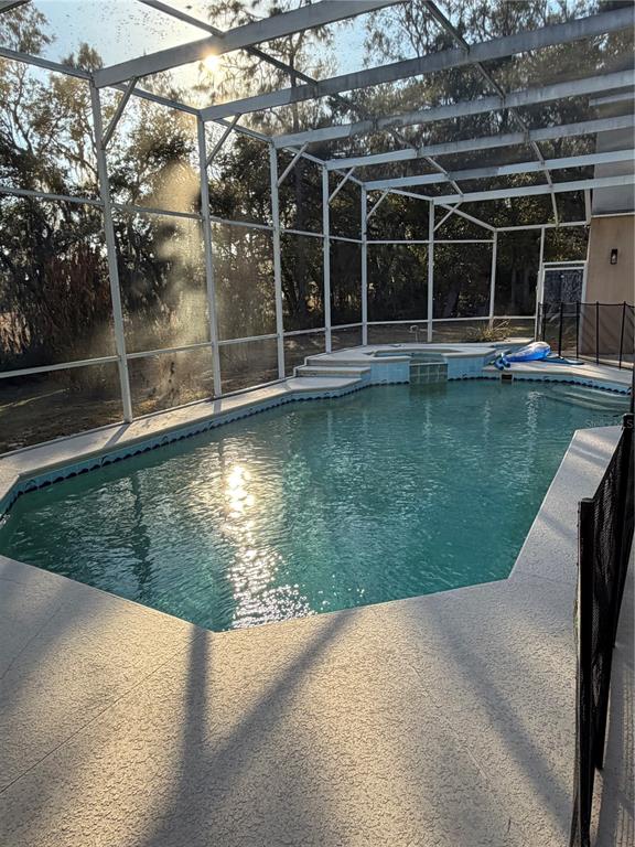 218 Piney Woods Road Apopka, FL 32703 - Photo 4 of 11 a view of a swimming pool with a patio