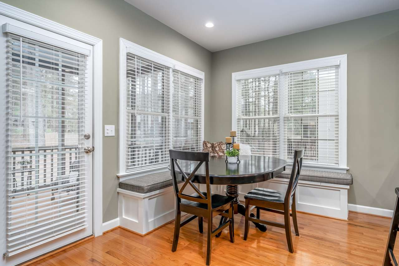 6308 Ridgemount Street Wake Forest, NC 27587 - Photo 10 of 29 Breakfast nook w/custom built in seating w/ storage