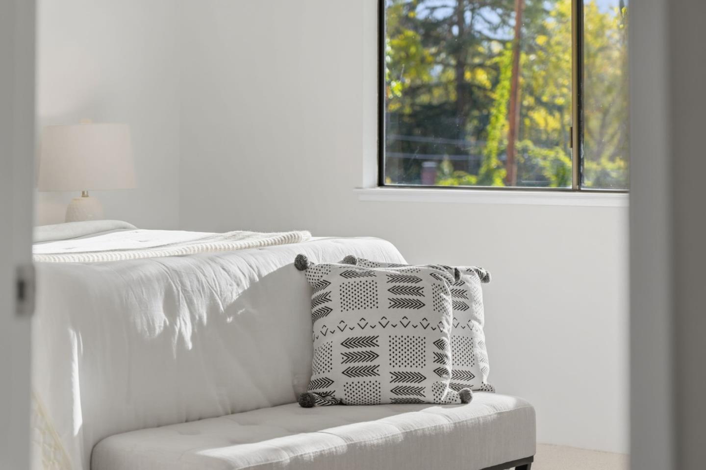 765 San Antonio Road, Unit 88 Palo Alto, CA 94303 - Photo 28 of 41 a bedroom with a bed and a window