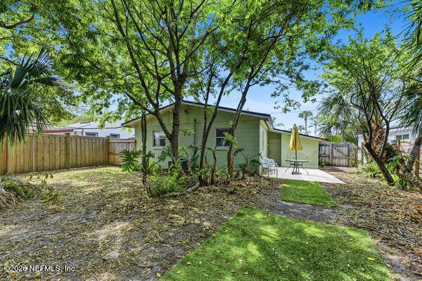 175 Seminole Road Atlantic Beach, FL 32233 - Photo 19 of 21 Backyard of Property and Home