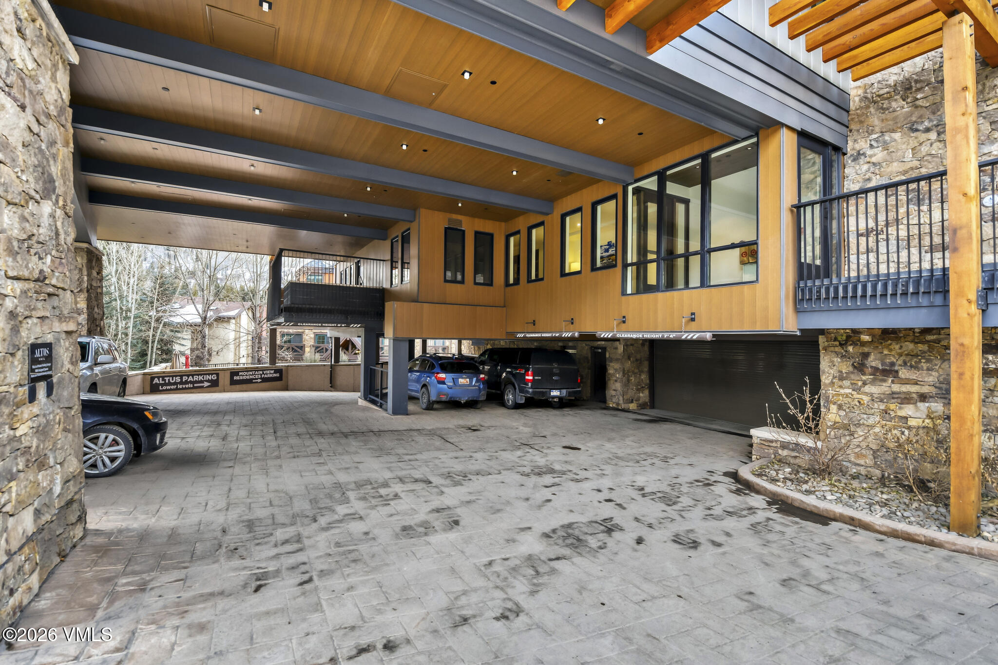 430 South Frontage Road East, Unit RUD Vail, CO 81657 - Photo 23 of 30 a view of a car park in front of building