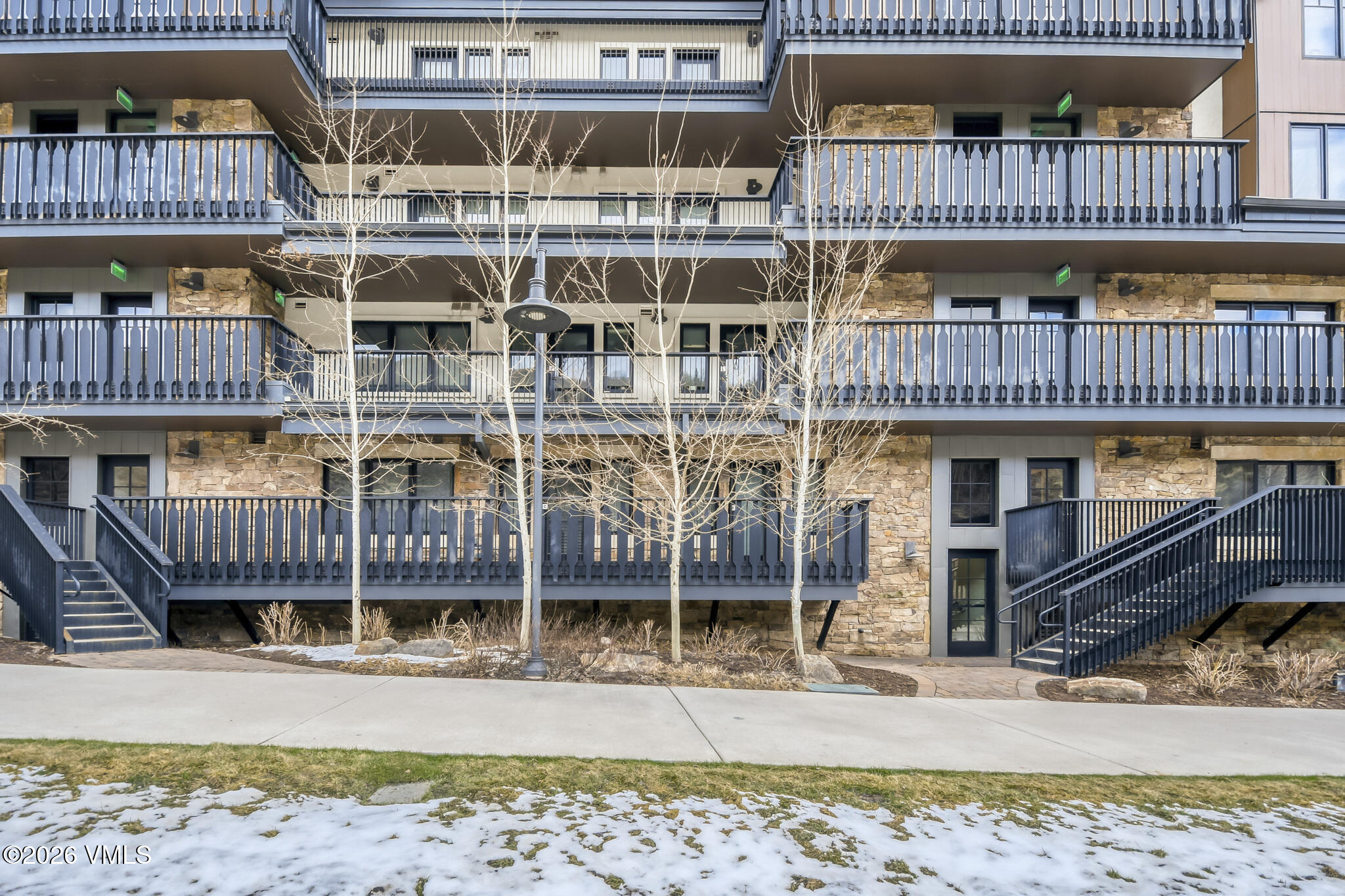 430 South Frontage Road East, Unit RUD Vail, CO 81657 - Photo 29 of 30 a view of a roof deck with wooden deck