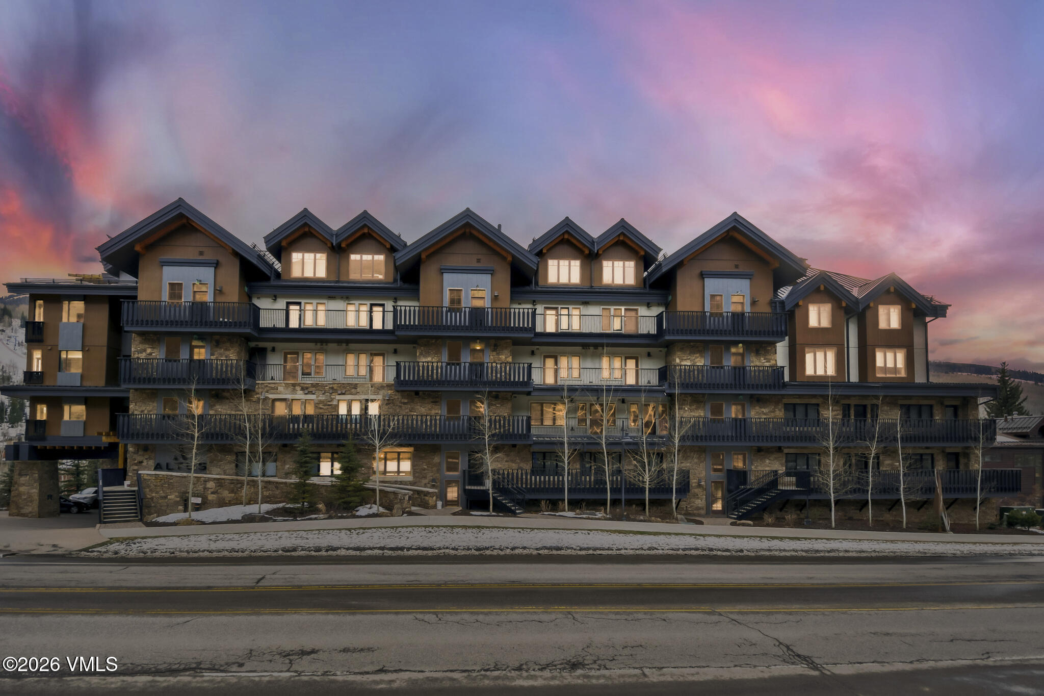 430 South Frontage Road East, Unit RUD Vail, CO 81657 - Photo 30 of 30 a front view of a building with street view