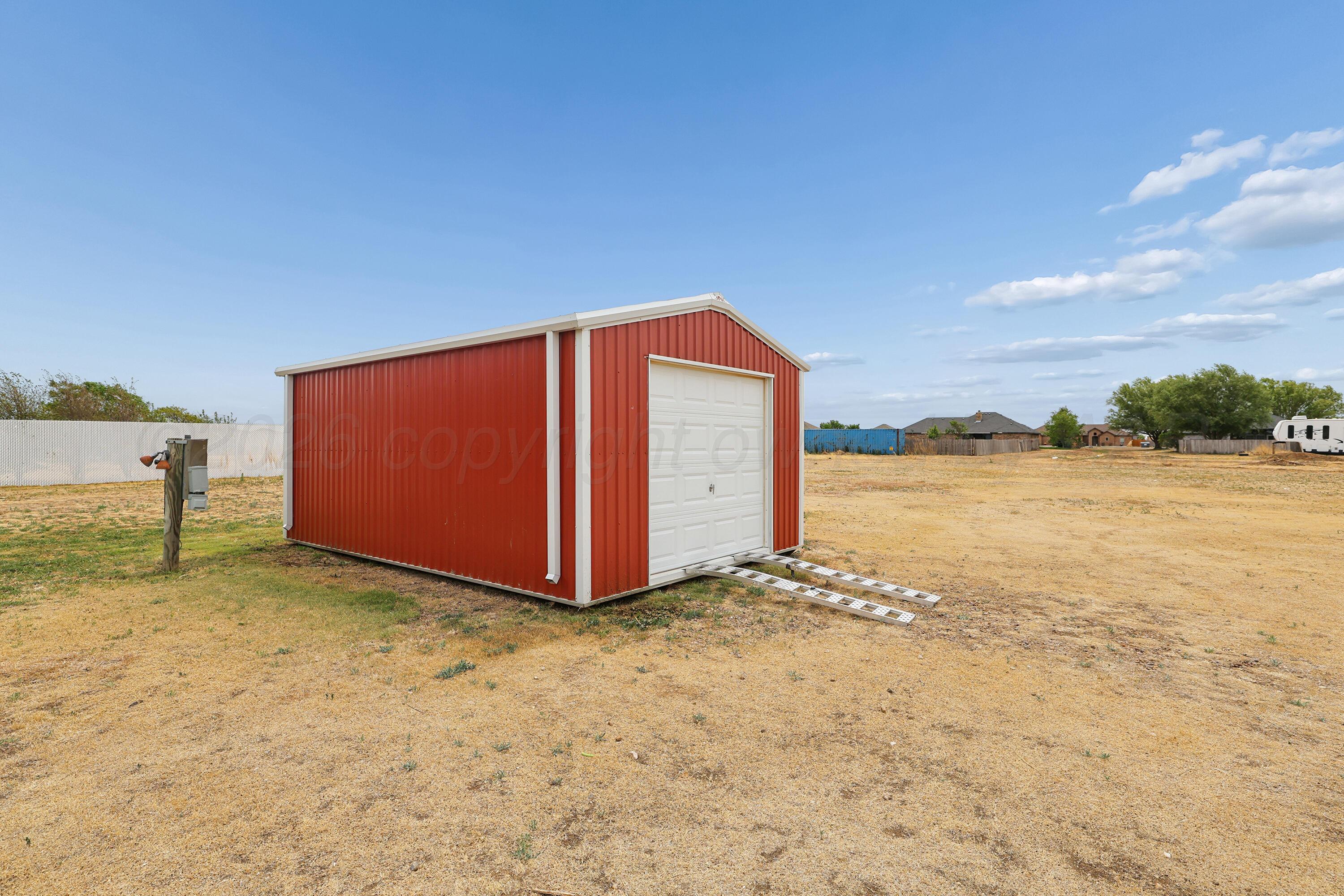 8031 Raburn Lane Canyon, TX 79015 - Photo 27 of 29 27-Storage Building