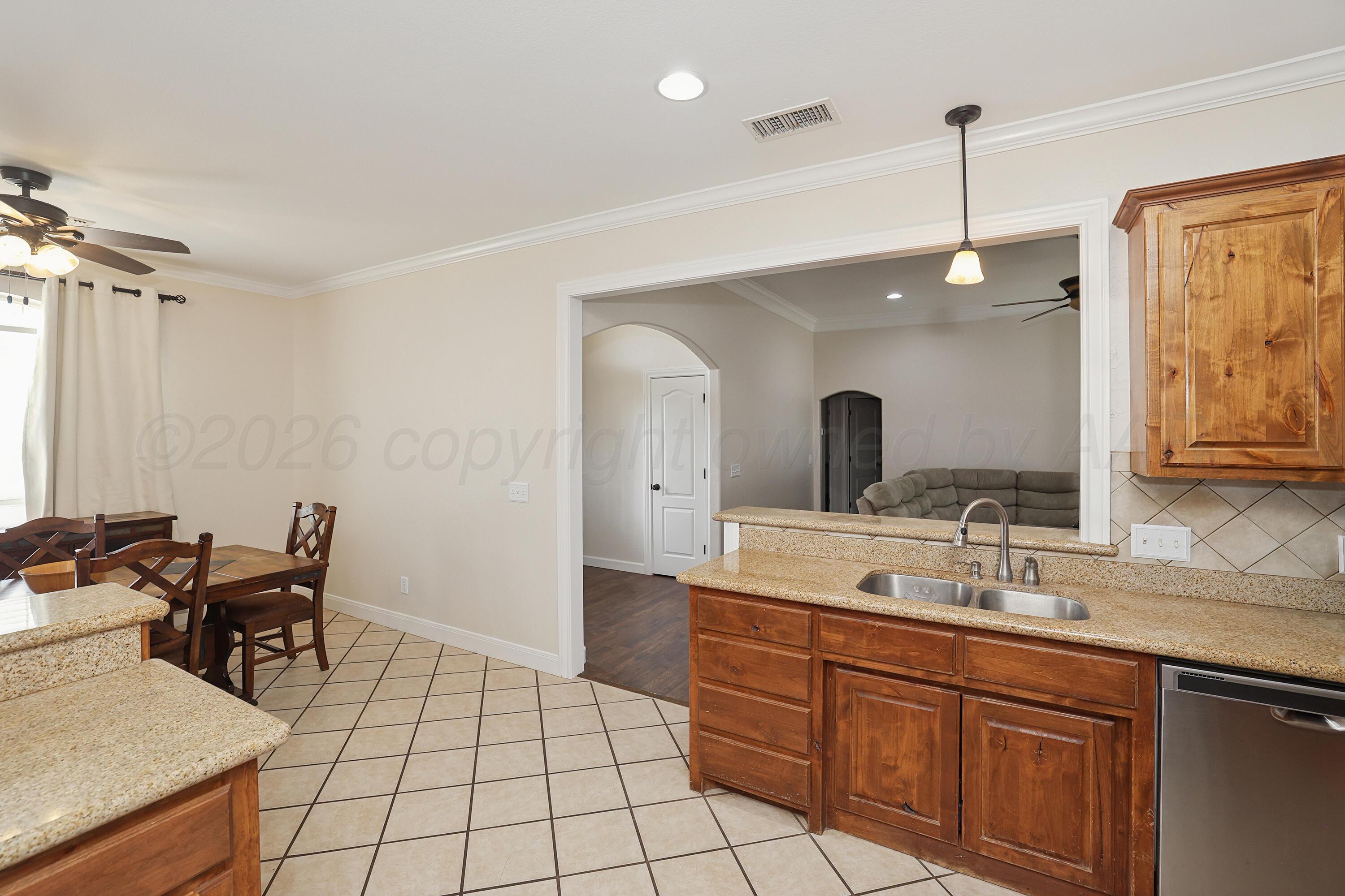 8031 Raburn Lane Canyon, TX 79015 - Photo 10 of 29 9-Kitchen facing Living