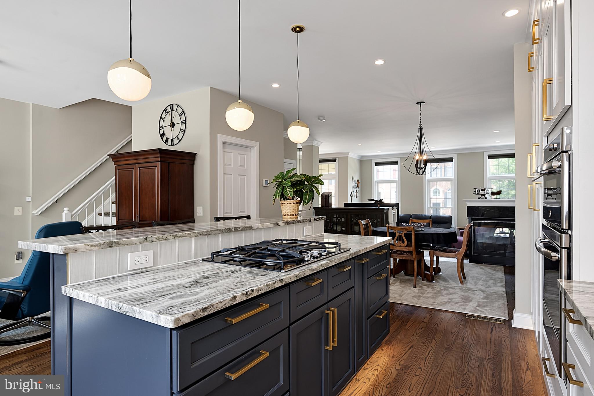 5424 Edsall Ridge Place Alexandria, VA 22312 - Photo 10 of 48 Island with cooktop