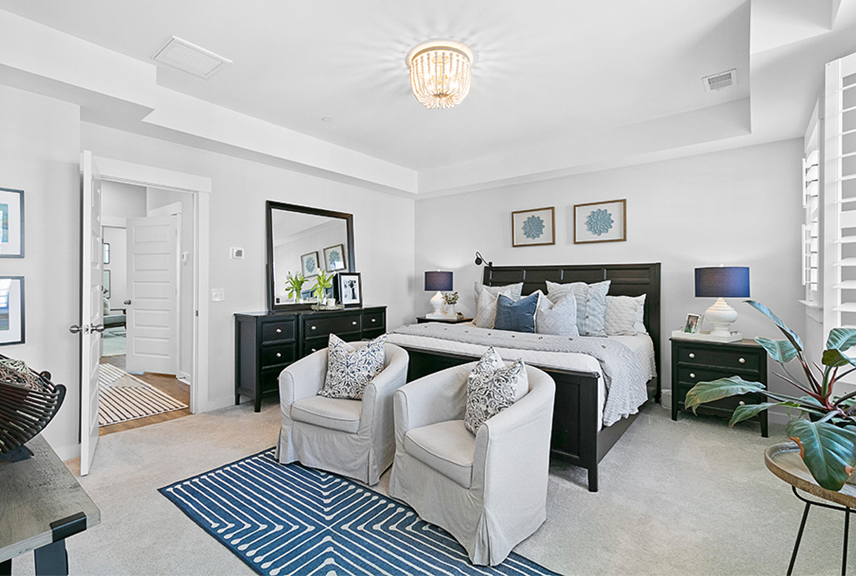 1109 Studdingsail Lane Charleston, SC 29412 - Photo 34 of 50 Primary bedroom with tray ceiling!