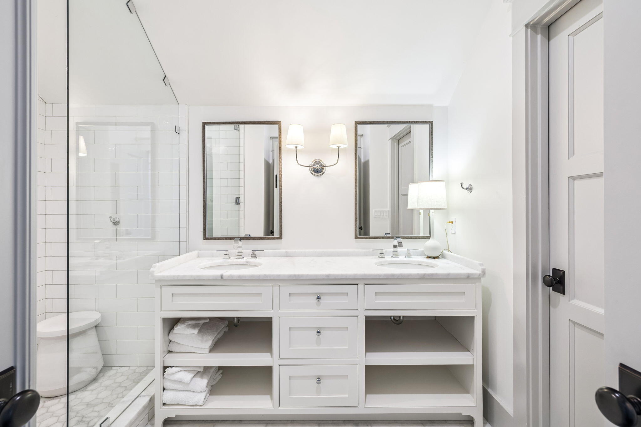 71 Chivas Lane Santa Rosa Beach, FL 32459 - Photo 107 of 128 a bathroom with a double vanity sink mirror and double