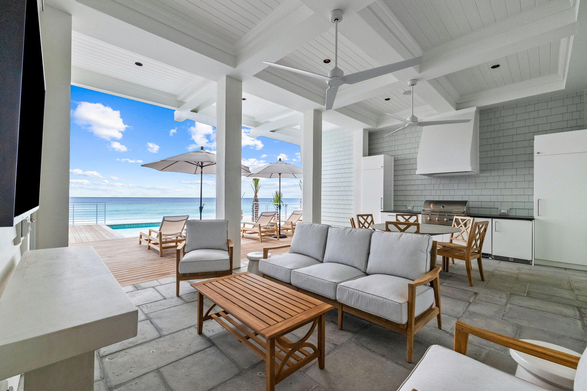 71 Chivas Lane Santa Rosa Beach, FL 32459 - Photo 19 of 128 a living room with furniture and a large window