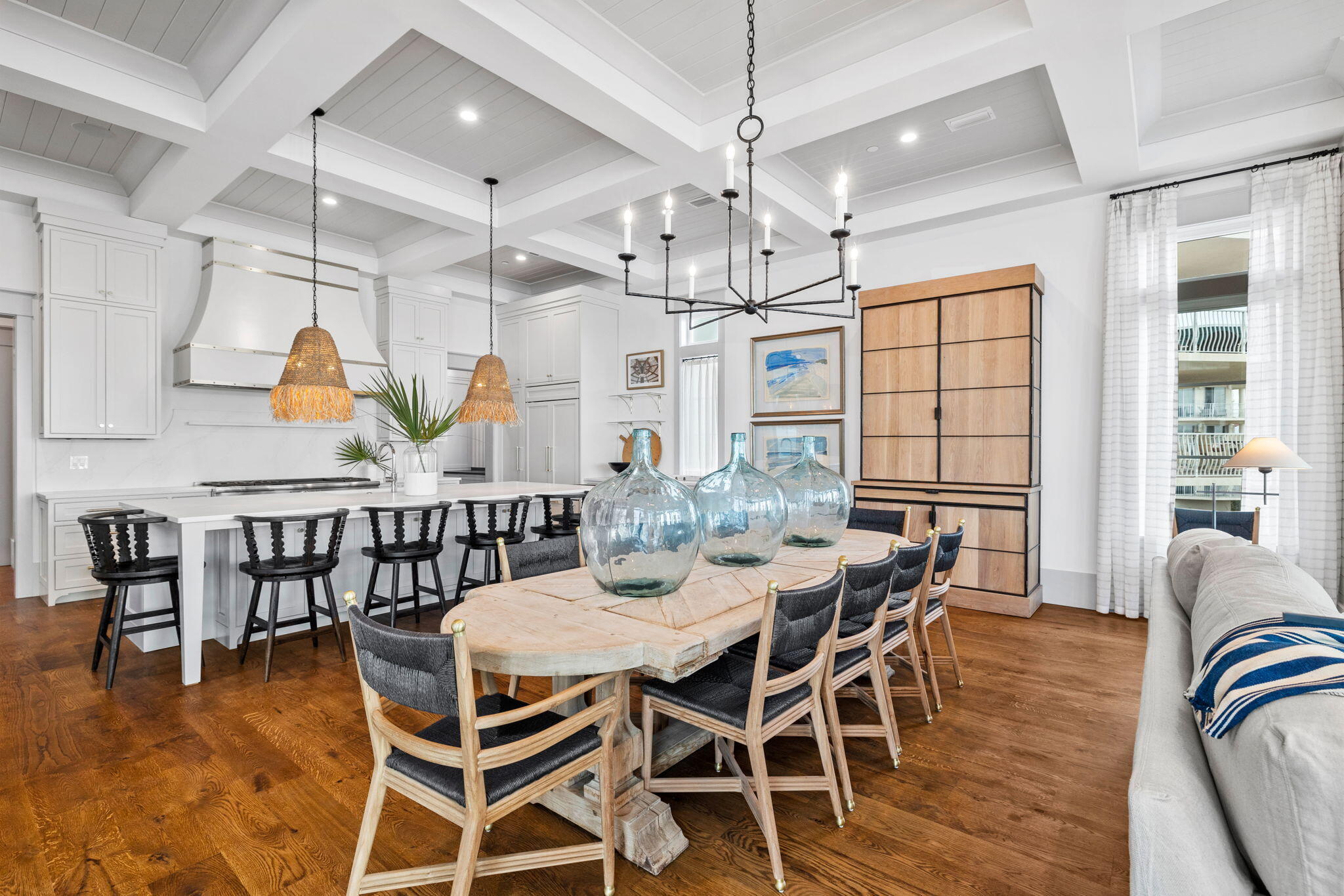 71 Chivas Lane Santa Rosa Beach, FL 32459 - Photo 36 of 128 a view of a dining room with furniture window and wooden floor