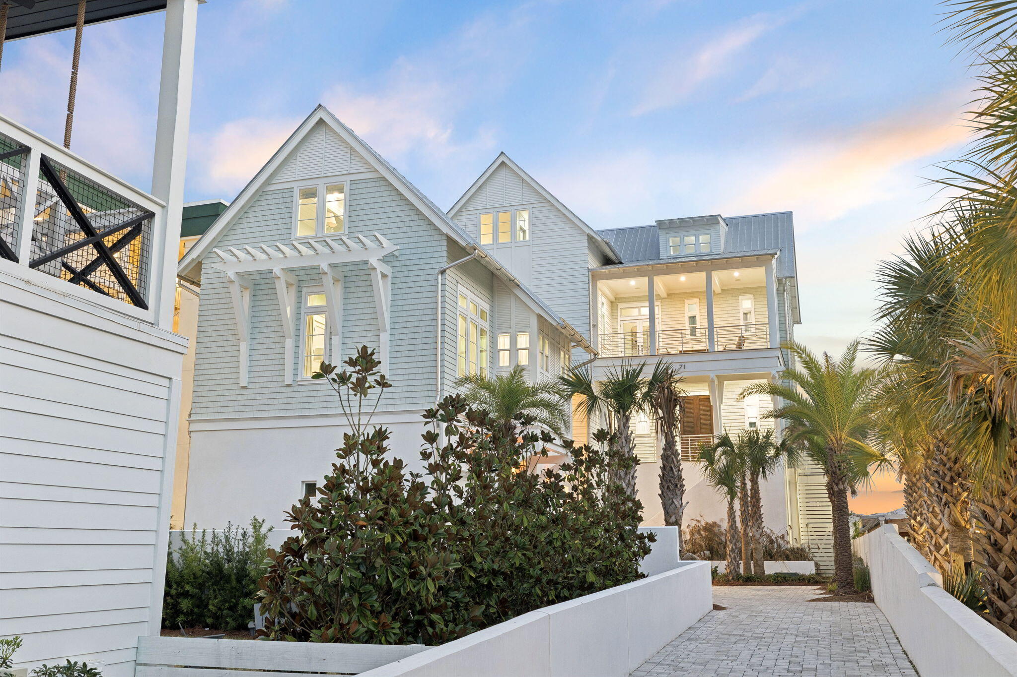 71 Chivas Lane Santa Rosa Beach, FL 32459 - Photo 4 of 128 a front view of a house with a yard