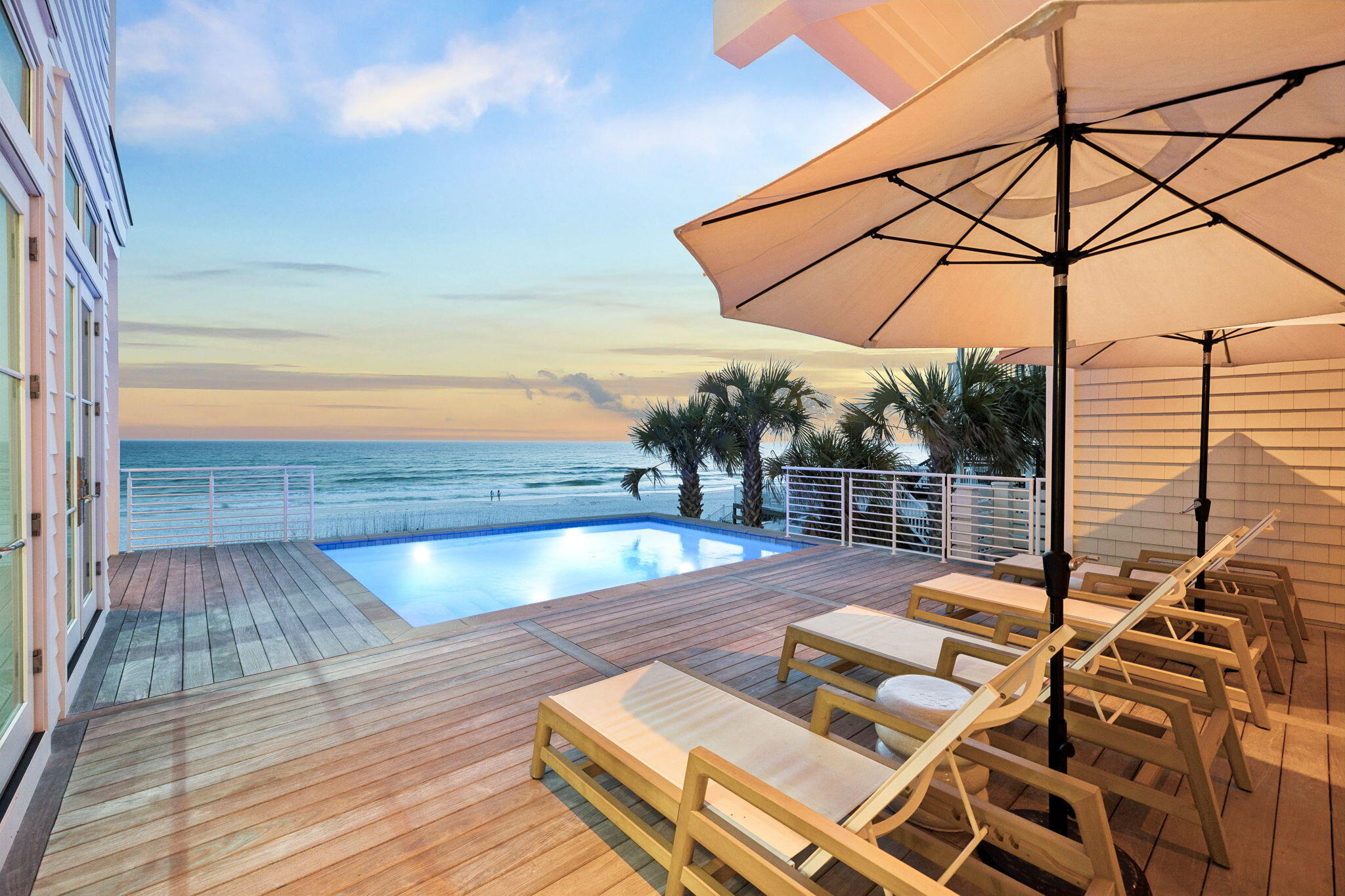 71 Chivas Lane Santa Rosa Beach, FL 32459 - Photo 7 of 128 a view of a balcony with floor to ceiling windows wooden floor