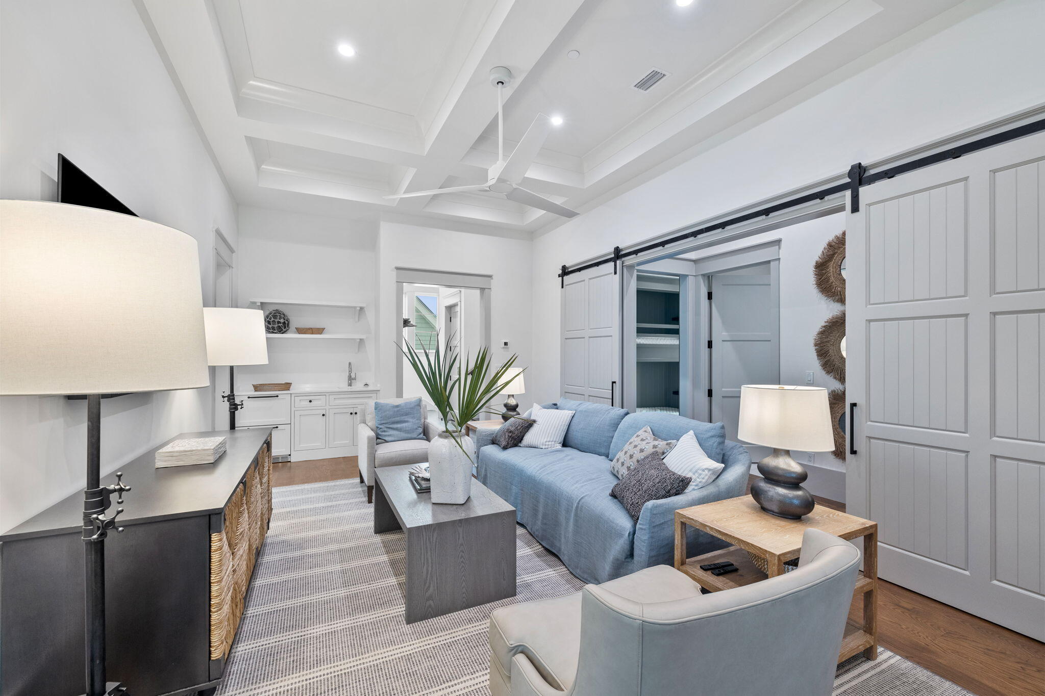 71 Chivas Lane Santa Rosa Beach, FL 32459 - Photo 74 of 128 a living room with furniture and a lamp