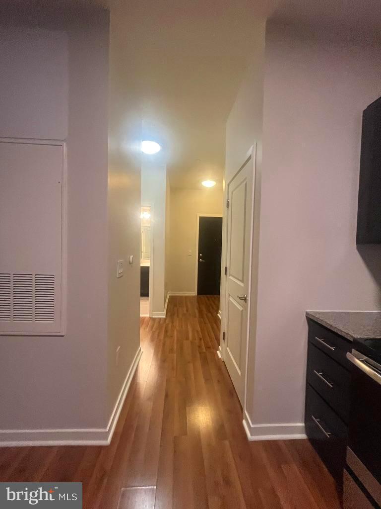 401 Race Street, Unit D Philadelphia, PA 19106 - Photo 10 of 23 a view of hallway with wooden floor