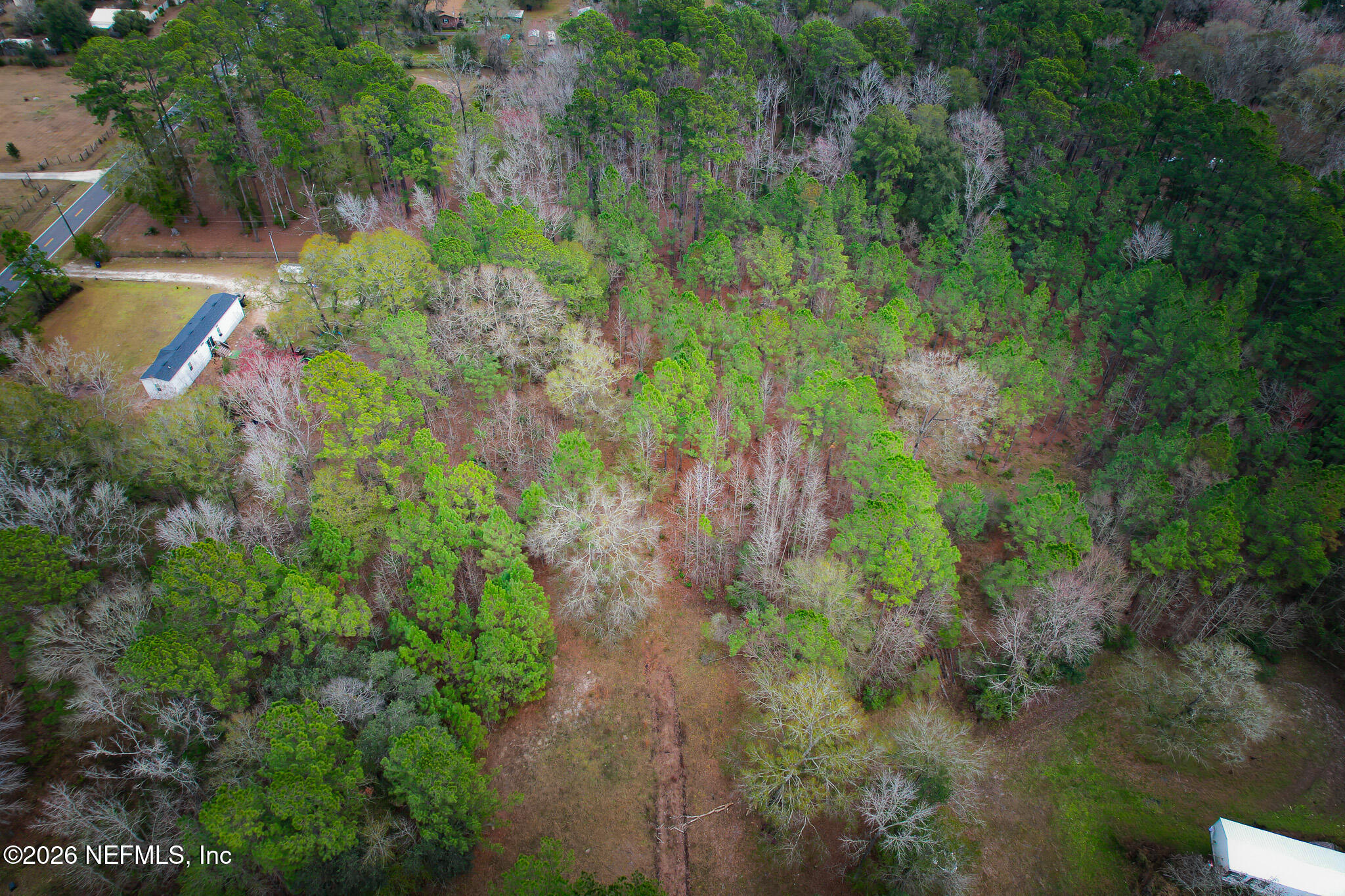 27 Ratliff Road Callahan, FL 32011 - Photo 11 of 21 a view of a garden with a lake