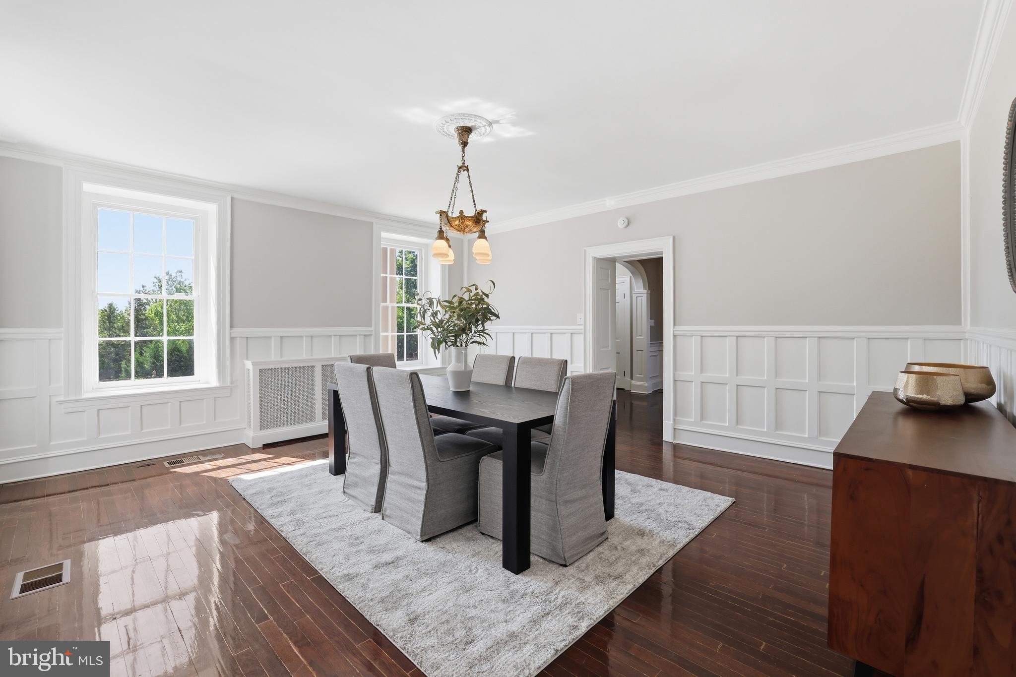 17781 Roxbury Hall Road Leesburg, VA 20175 - Photo 34 of 107 Formal dining room with extensive molding