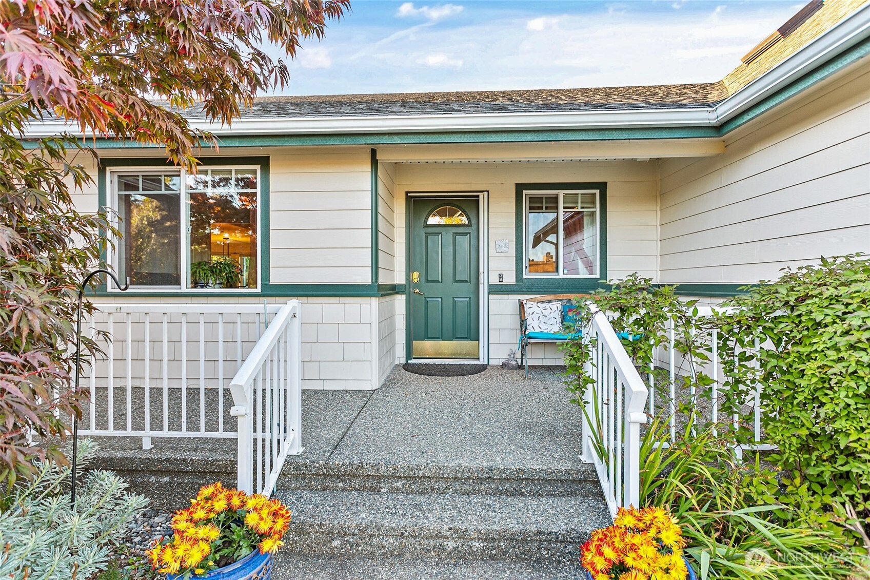 8137 Cowichan Road Blaine, WA 98230 - Photo 3 of 40 a front view of a house with a porch