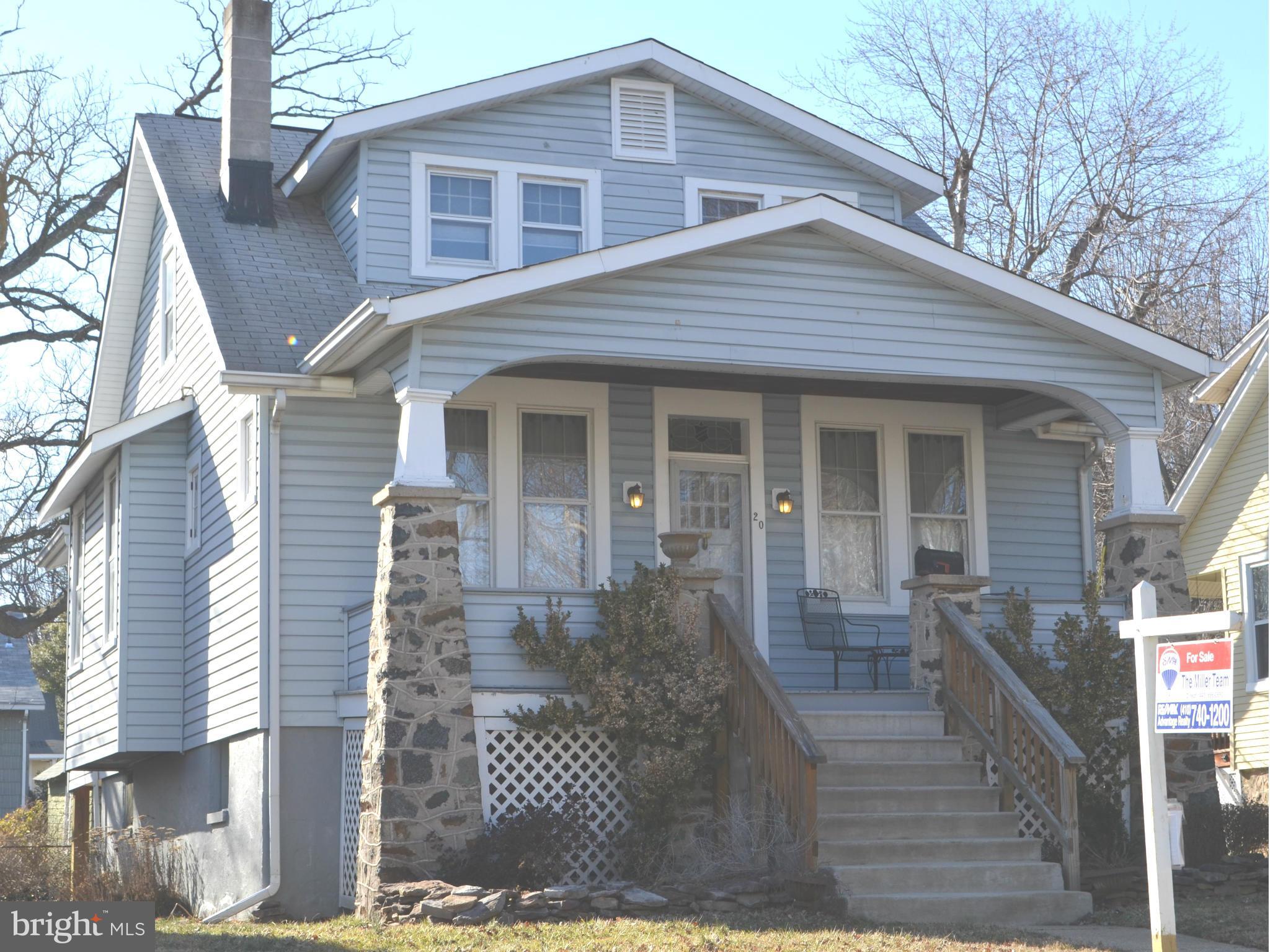 20 Ridge Road Catonsville, MD 21228 - Photo 1 of 25 Exterior (Front)