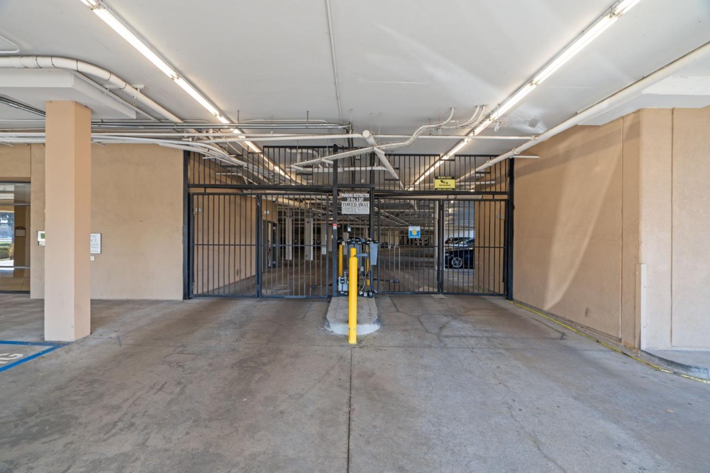 1883 Agnew Road, Unit 341 Santa Clara, CA 95054 - Photo 33 of 38 a view of water heater room with wooden ceiling