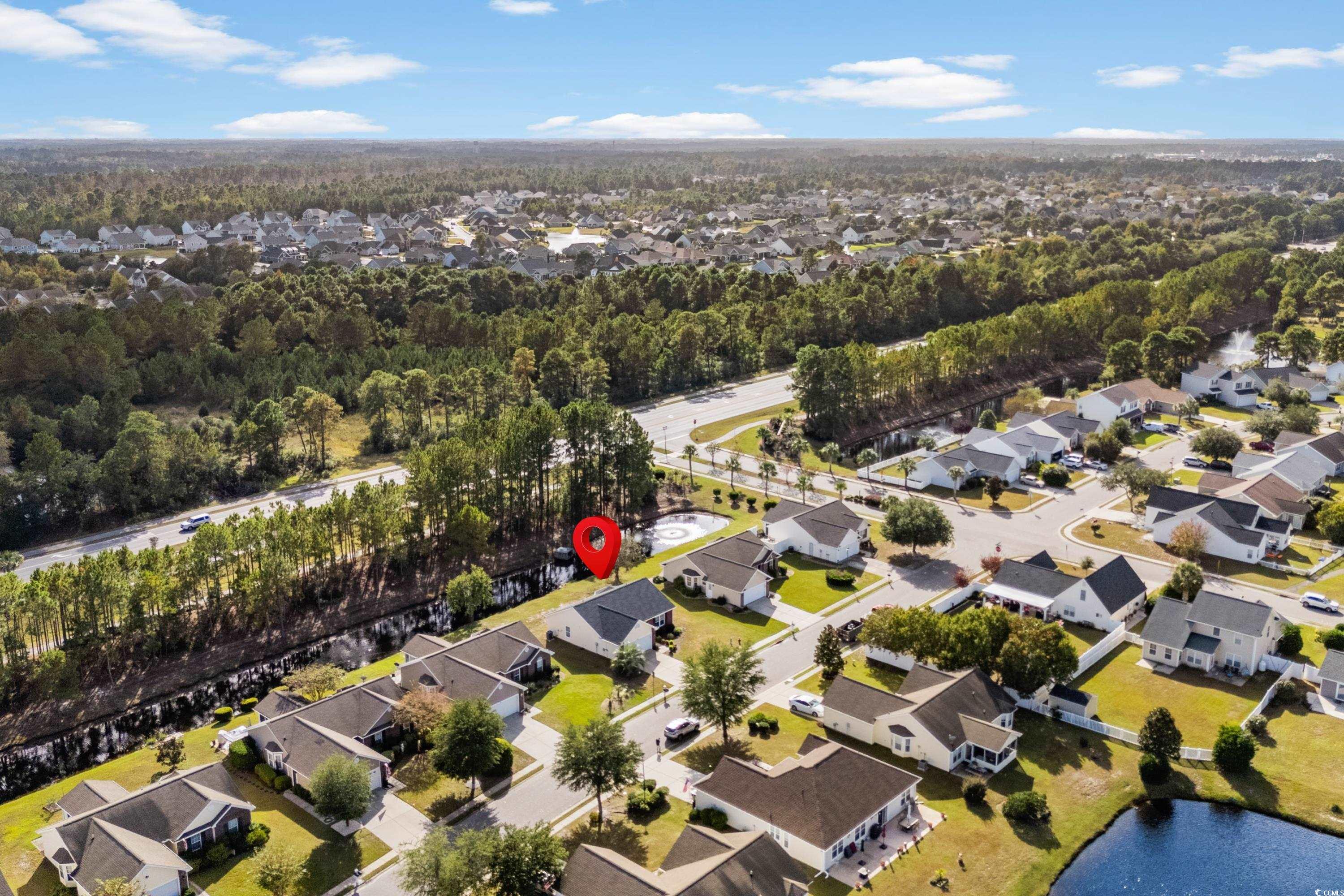 4659 East Walkerton Road Myrtle Beach, SC 29579 - Photo 2 of 40 Birds eye view of property with a water view