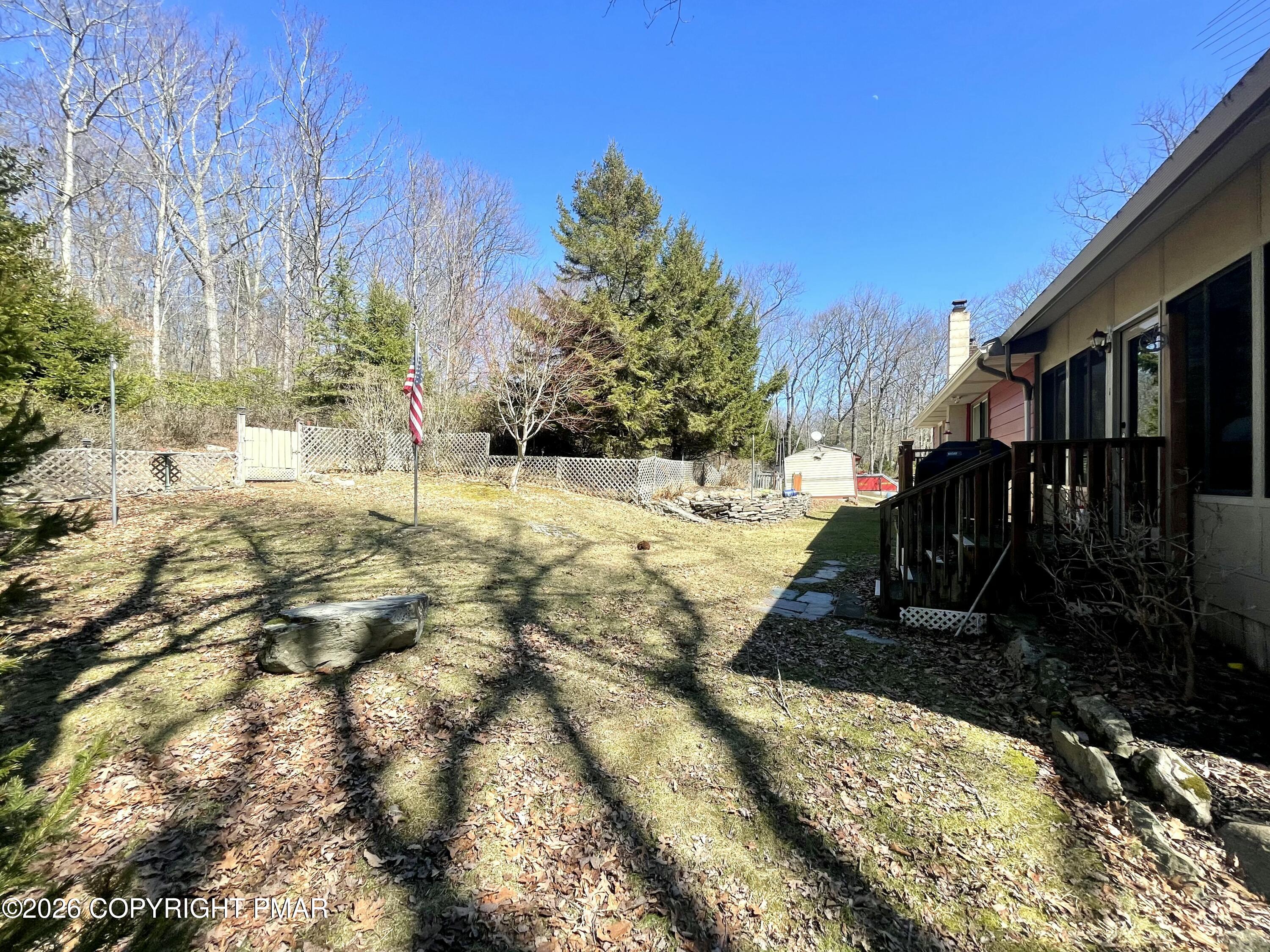 2319 Bear Town Road Canadensis, PA 18325 - Photo 23 of 31 a view of yard covered with snow