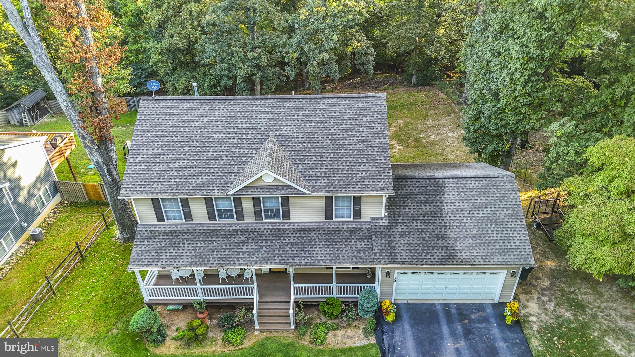 33 Caesar Road Harpers Ferry, WV 25425 - Photo 39 of 47 aerial view of a house with a yard
