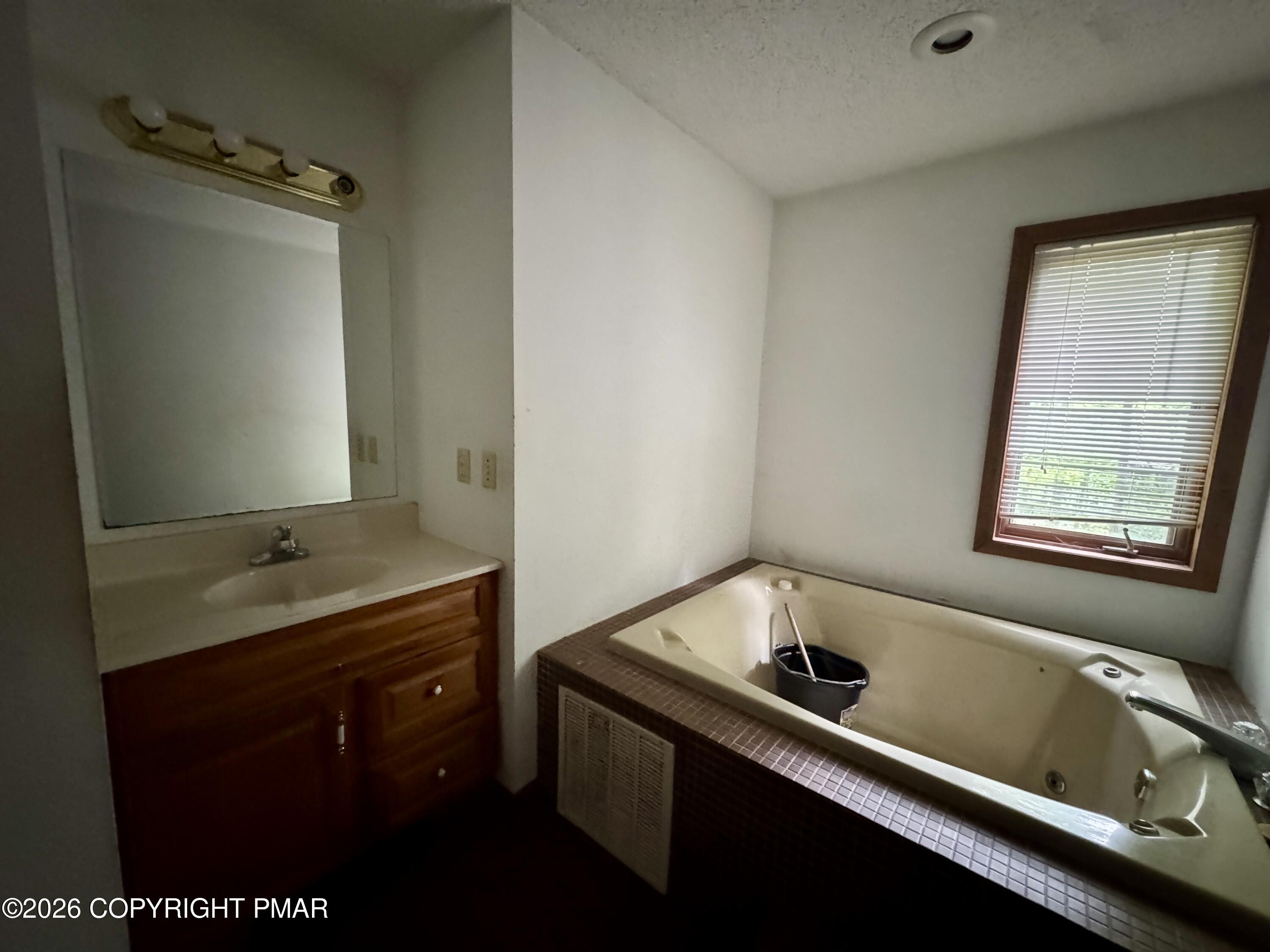 119 Durham Drive Bushkill, PA 18324 - Photo 10 of 41 a bathroom with a sink and a bathtub
