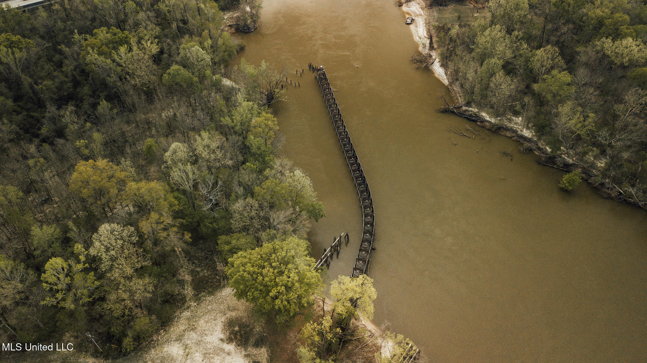 168 Adams Warner Road Poplarville, MS 39470 - Photo 12 of 55 40 Pearl River Drone-12