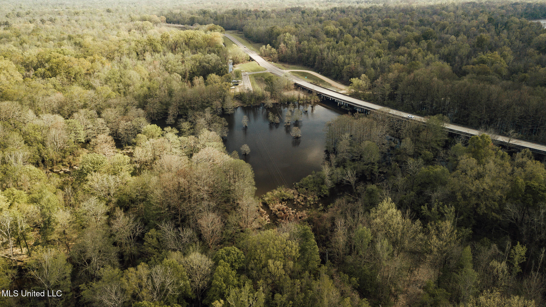 168 Adams Warner Road Poplarville, MS 39470 - Photo 6 of 55 40 Pearl River Drone-6