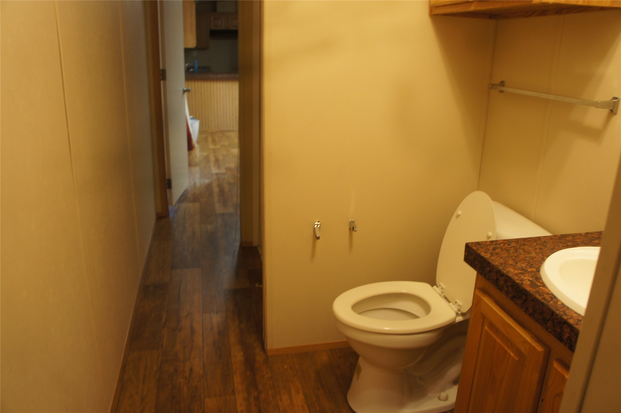 601 Clear Lake Road, Unit A Highlands, TX 77562 - Photo 6 of 17 a bathroom with a toilet and a shower