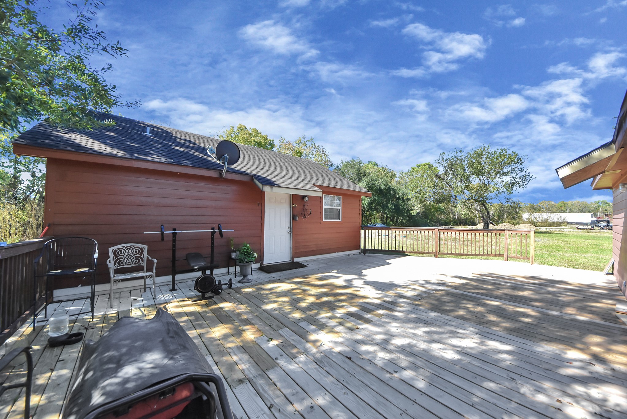 2510 Delaware Avenue League City, TX 77573 - Photo 29 of 38 a view of backyard with a patio
