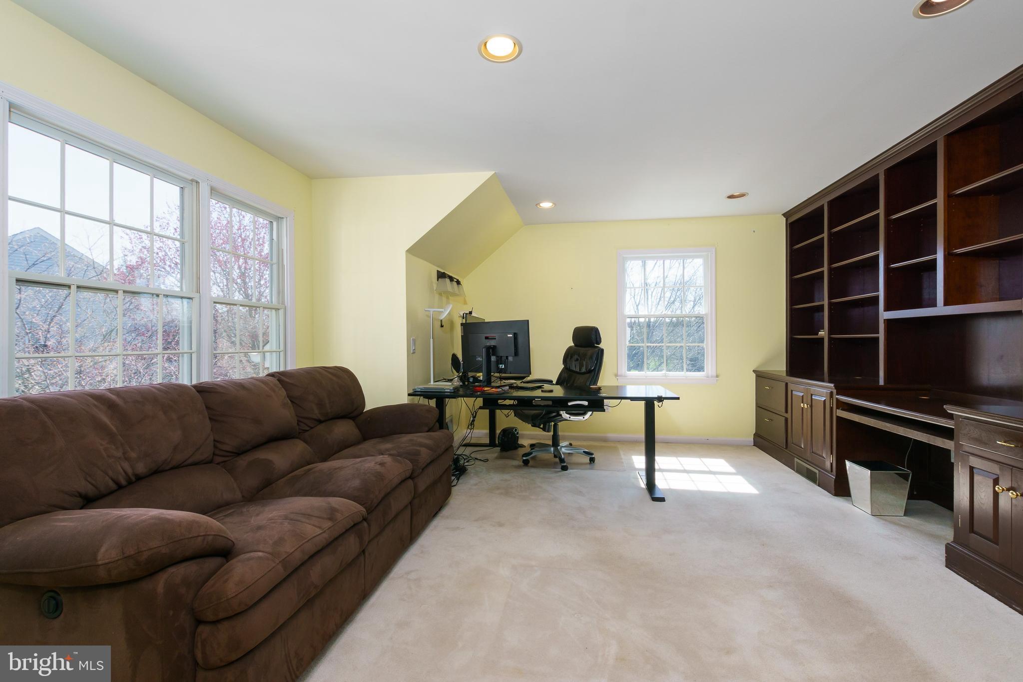 14 Innisbrook Road Skillman, NJ 08558 - Photo 33 of 57 Bonus Room with Built in Bookshelves.