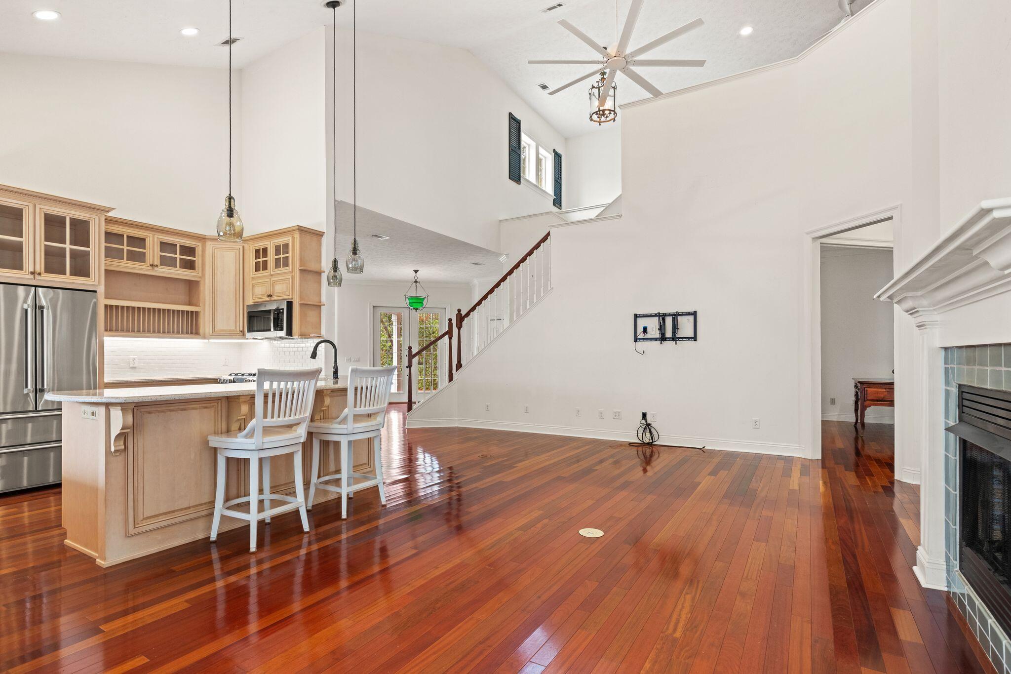31 Seabreeze Place Inlet Beach, FL 32461 - Photo 26 of 67 a view of a kitchen with furniture and wooden floor
