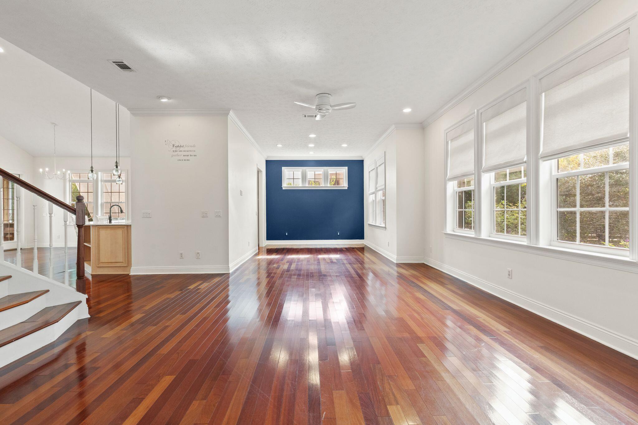 31 Seabreeze Place Inlet Beach, FL 32461 - Photo 5 of 67 a view of an empty room with wooden floor and a window